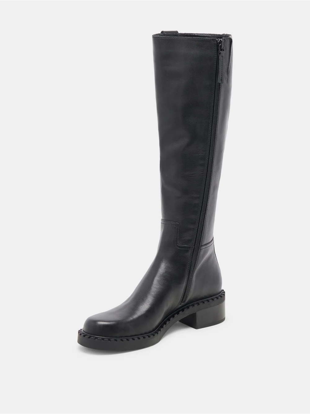 Dolce Vita Glory H2O Wide Calf Boots Black Leather